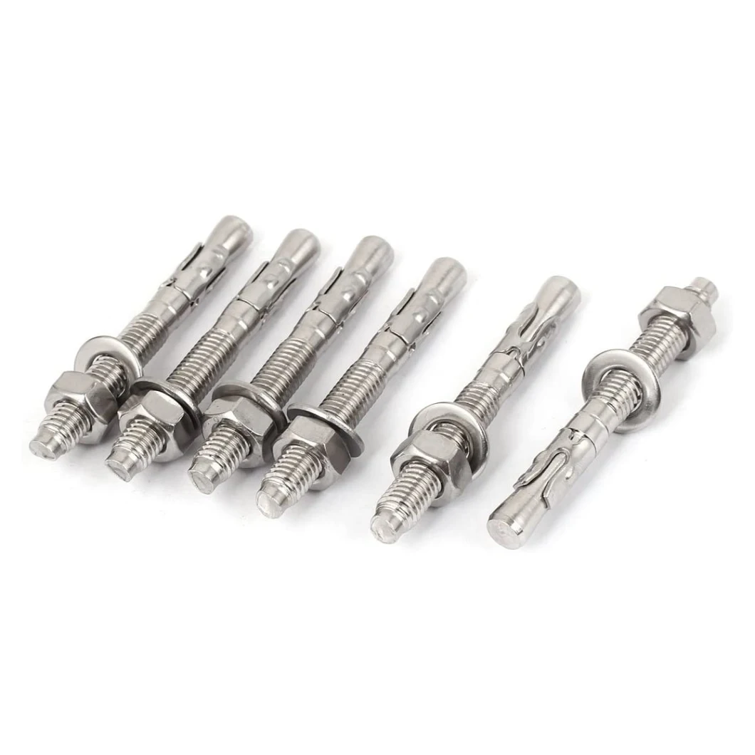 Hollow Wall Anchors Carbon Steel Wedge Anchor Bolts Expansion Anchor