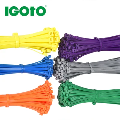 China Factory CE RoHS UL UV Autoblocante Nylon66 PA66 Cable de plástico Zip Wraps Wire Tie