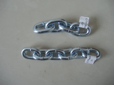 DIN 5685A Cadena de eslabones cortos/largos Aparejo de cadena de conexión galvanizada